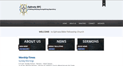 Desktop Screenshot of ephratabfc.com